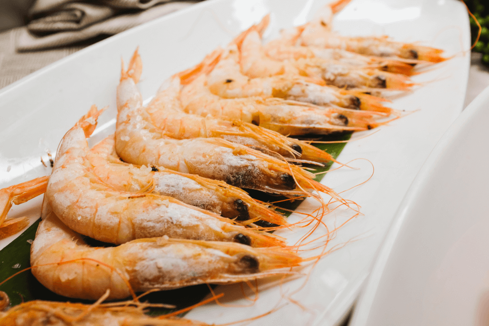 gambas de Huelva a la plancha